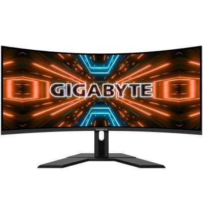 Монитор 34.0" GIGABYTE "G34WQC A-EK Gaming" 3440x1440, черный