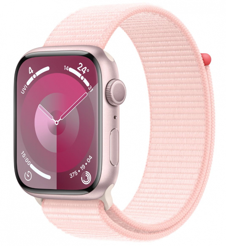 Умные часы Apple Watch "Series 9" MR9J3ZP/A, нежно-розовый