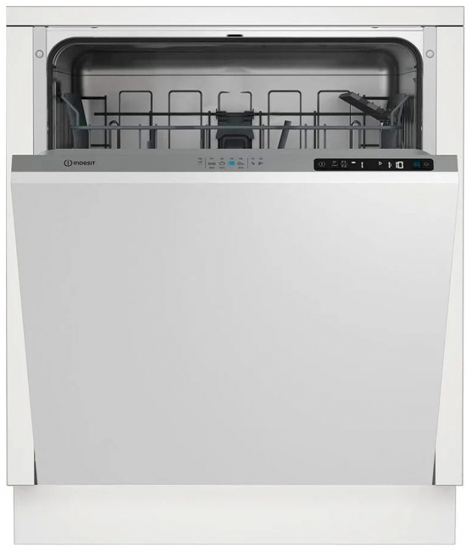 Посудомоечная машина Indesit "DI 3C49 B", встраиваемая, 60 см, A, AquaStop