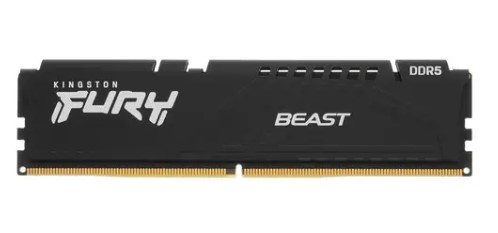 Модуль оперативной памяти 16ГБ DDR5 SDRAM Kingston "FURY Beast" KF556C40BB-16