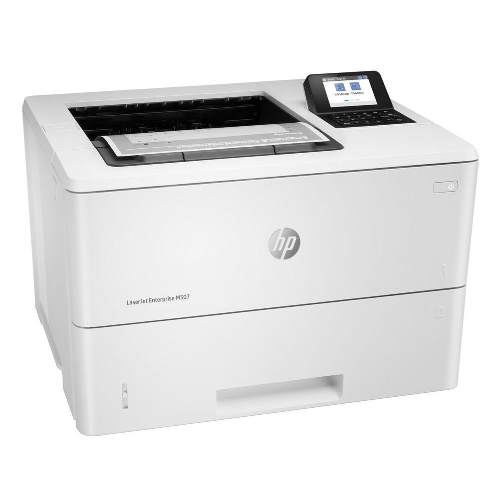Лазерный принтер HP "LaserJet Enterprise M507dn" A4, 1200x1200dpi, белый