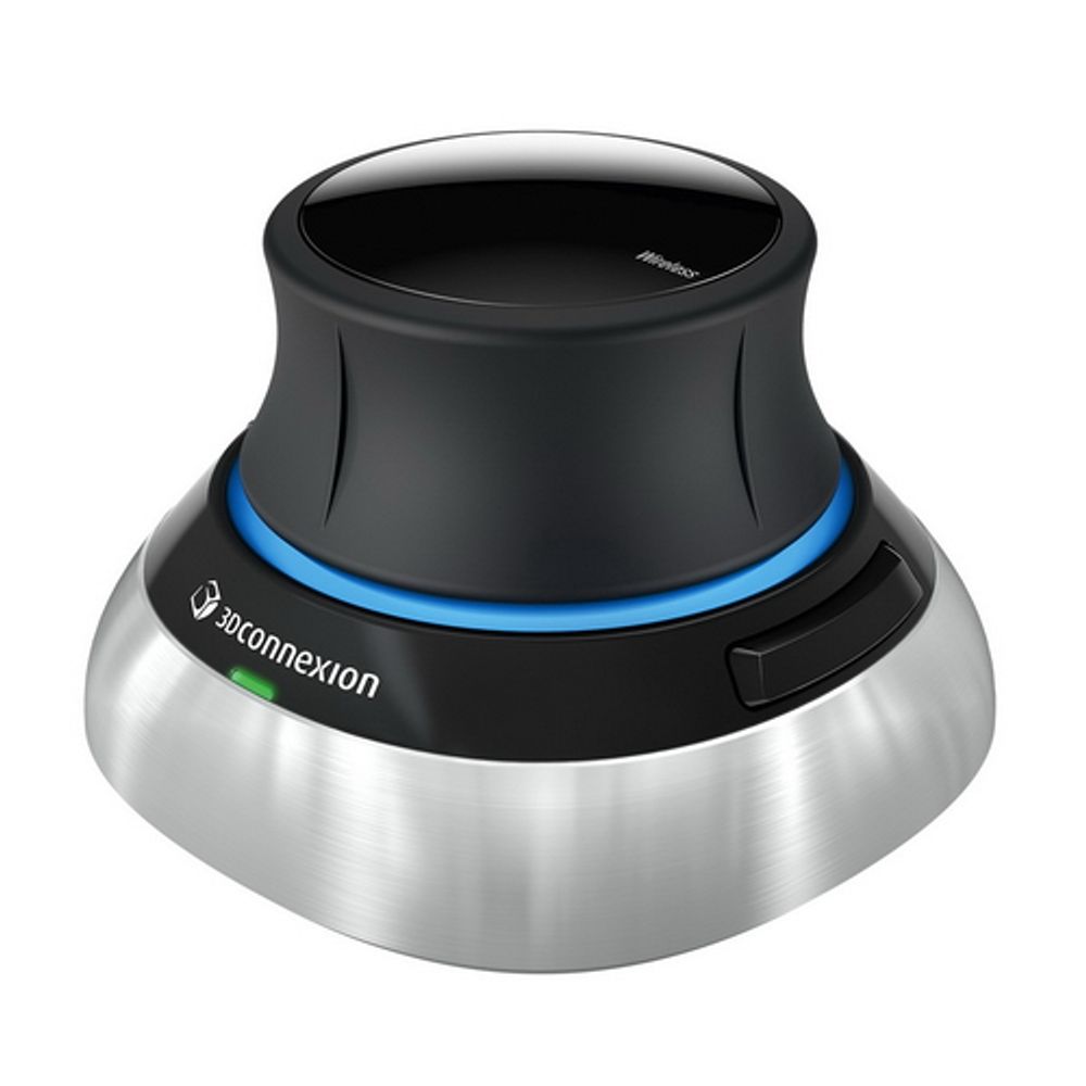3D мышь 3DConnexion "SpaceMouse Wireless" 3DX-700066, беспров., 2кн., черный