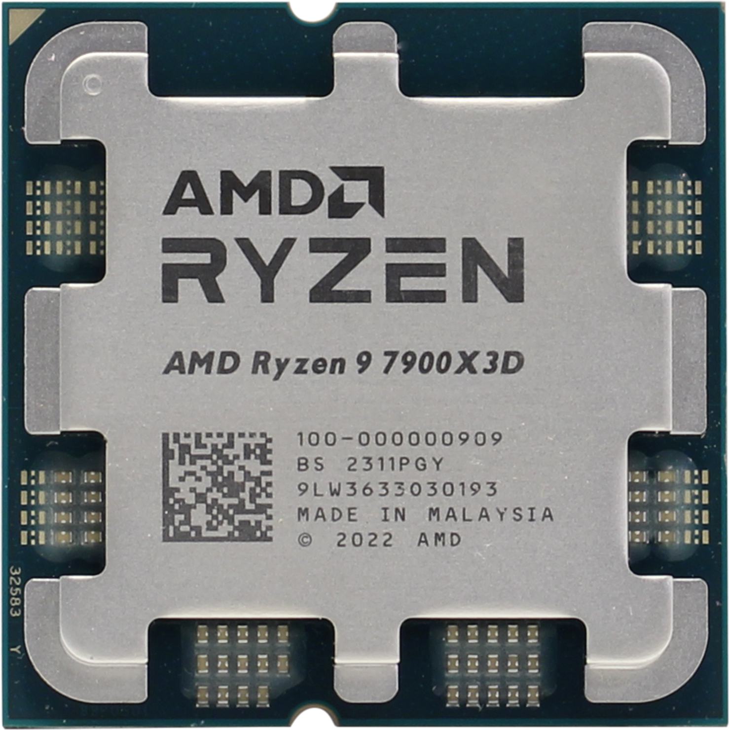 Процессор AMD "Ryzen 9 7900X3D" 100-000000909