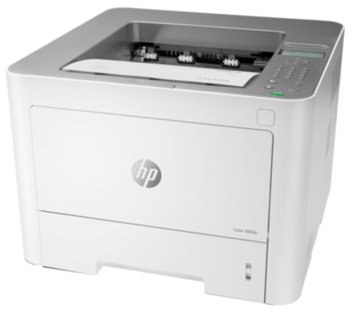 Лазерный принтер HP "LaserJet Enterprise M408dn" A4, 1200x1200dpi, бело-серый