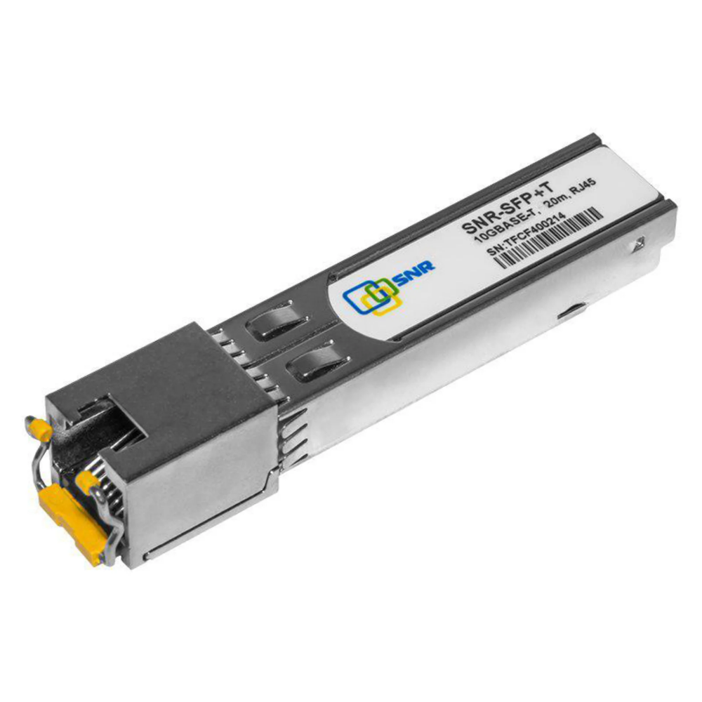 Трансивер SNR "SNR-SFP+T", SFP+, 10Гбит., RJ45, до 20м