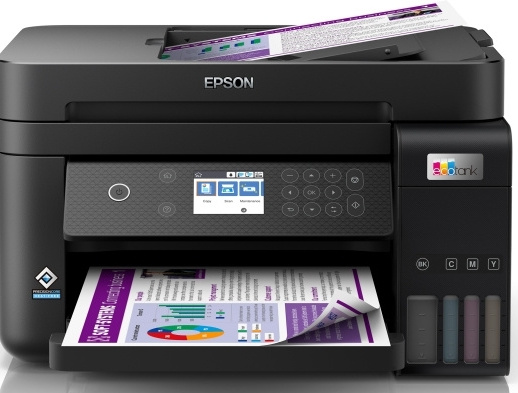 Многофункциональное устройство Epson "L6270" A4, струйный, принтер + сканер + копир, ЖК 2.4", черный