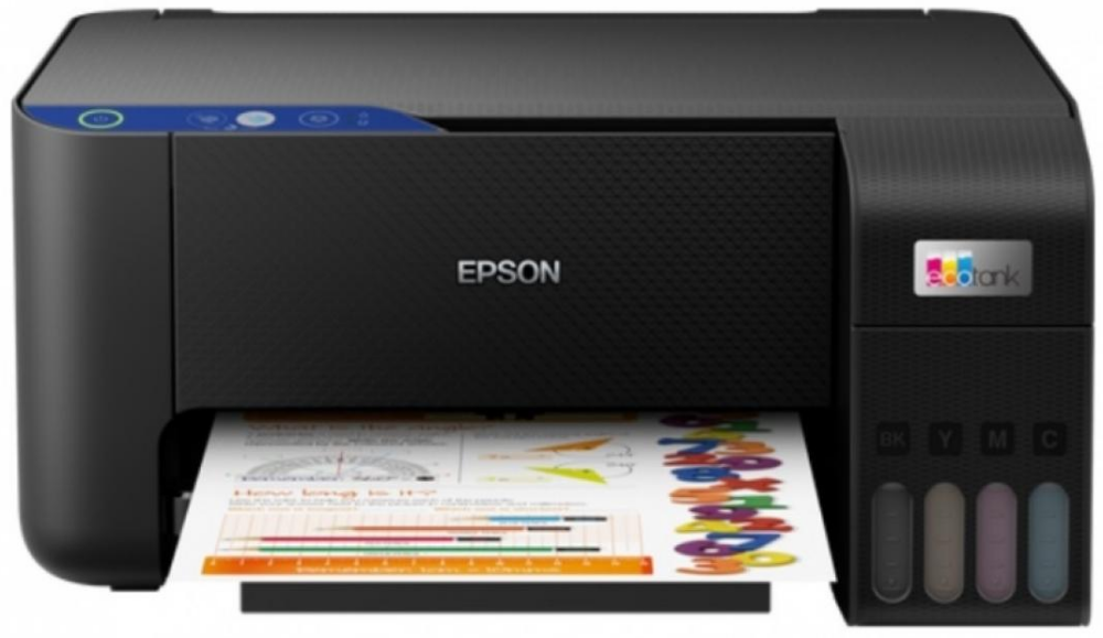 Многофункциональное устройство Epson "L3211" A4, струйный, принтер + сканер + копир, черный