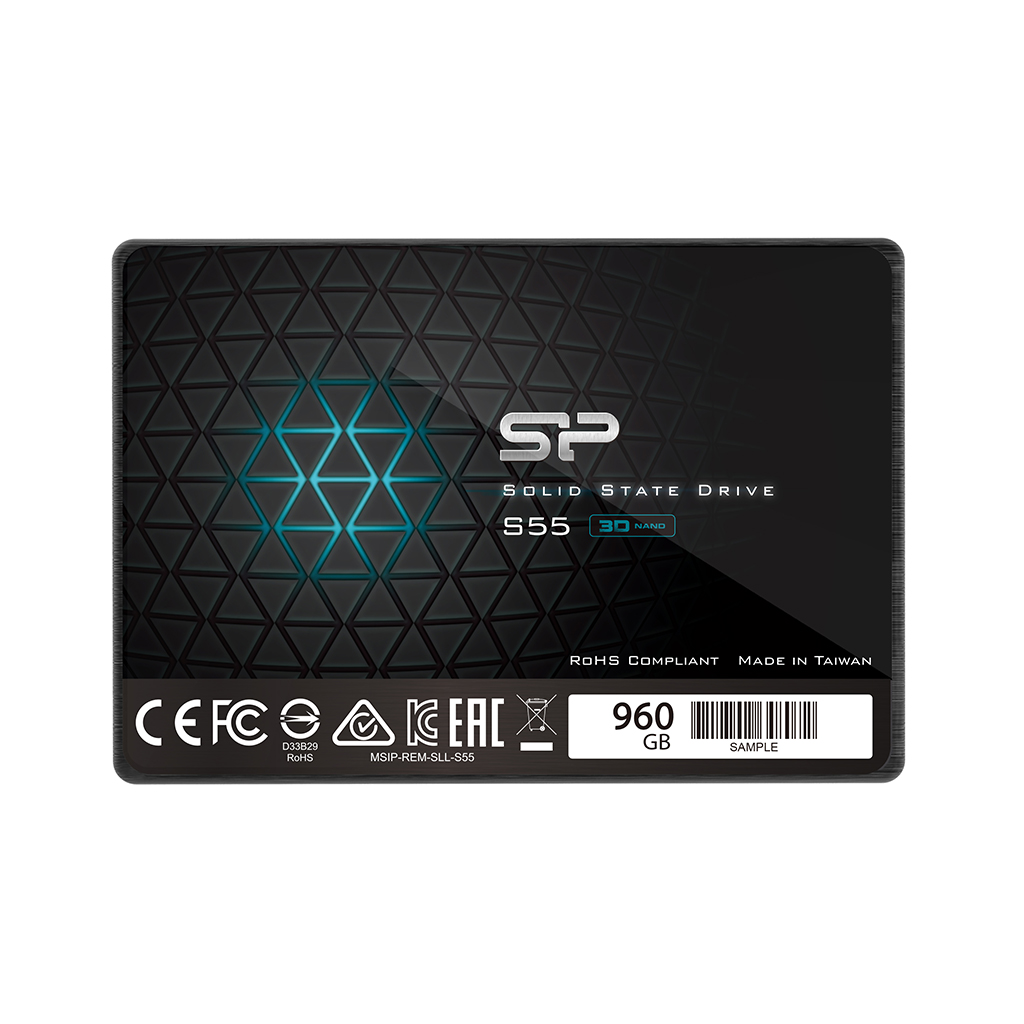 SSD диск 960ГБ 2.5" Silicon Power "S55" SP960GBSS3S55S25