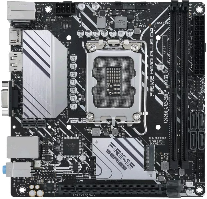 Материнская плата Socket1700 ASUS "PRIME H610I-PLUS D4-CSM"