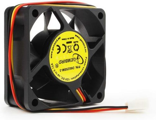 Вентилятор Gembird "D6025SM-3" d60мм, 4000об./мин.