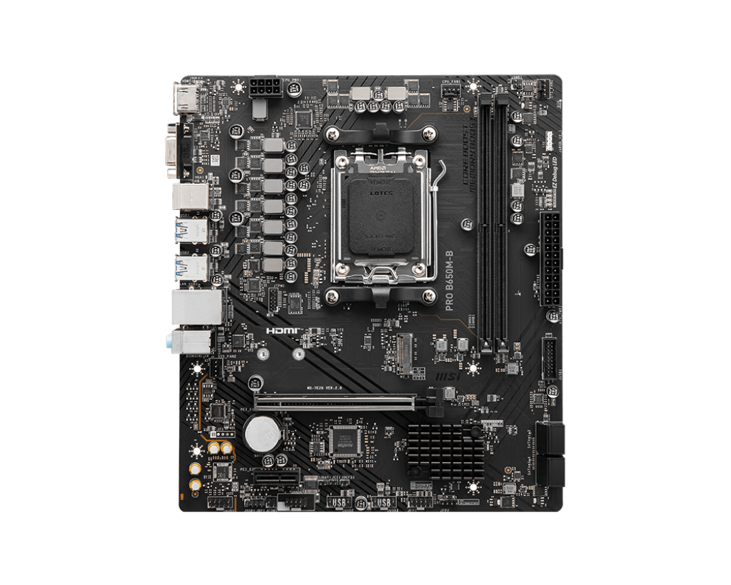 Материнская плата SocketAM5 MSI "PRO B650M-B"