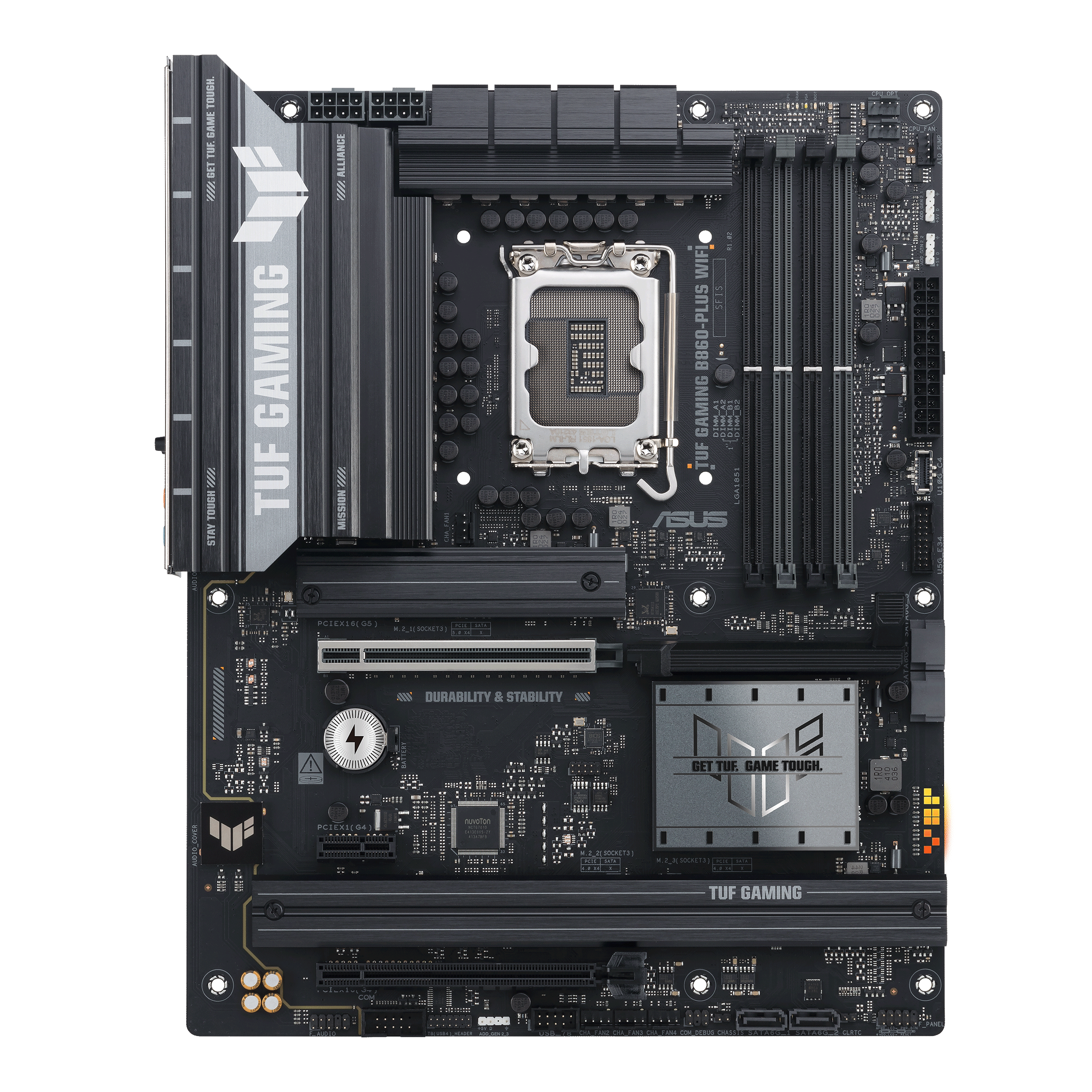 Материнская плата Socket1851 ASUS "TUF GAMING B860-PLUS WIFI"