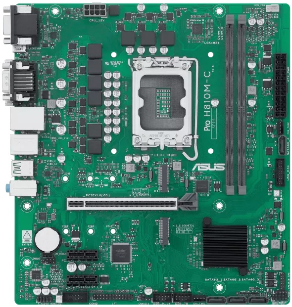Материнская плата Socket1851 ASUS "PRO H810M-C-CSM"