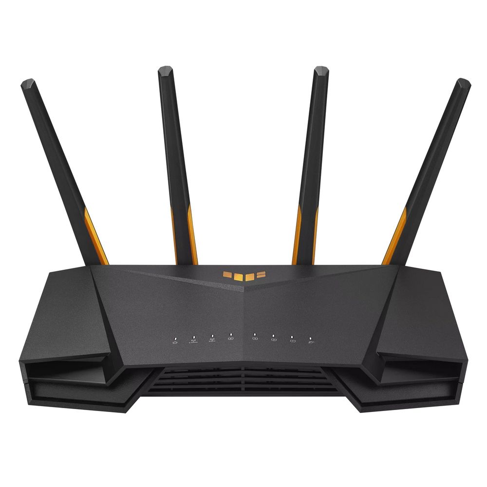 Беспроводной маршрутизатор ASUS "TUF Gaming AX3000" WiFi 2402+574Мбит/сек. + 4 порта LAN 1Гбит/сек. + 1 порт WAN 1Гбит/сек. + 1 порт USB3.1