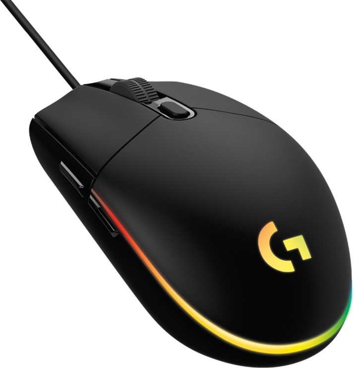 Оптическая мышь Logitech "G102 LightSync" 910-005808, 6кн.+скр., подсветка, черный