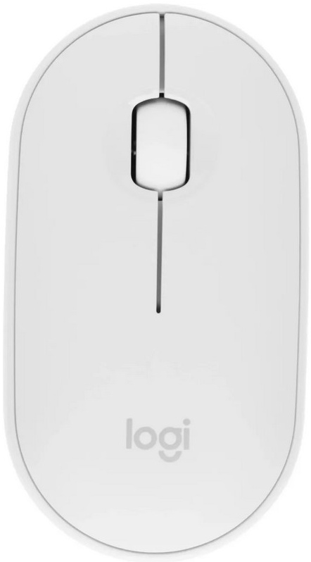 Оптическая мышь Logitech "Pebble 2 M350S" 910-007013, беспров., 2кн.+скр., бесшумное нажатие, белый