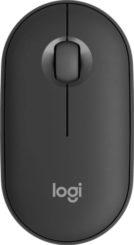 Оптическая мышь Logitech "Pebble 2 M350S" 910-007015, беспров., 2кн.+скр., бесшумное нажатие, черный