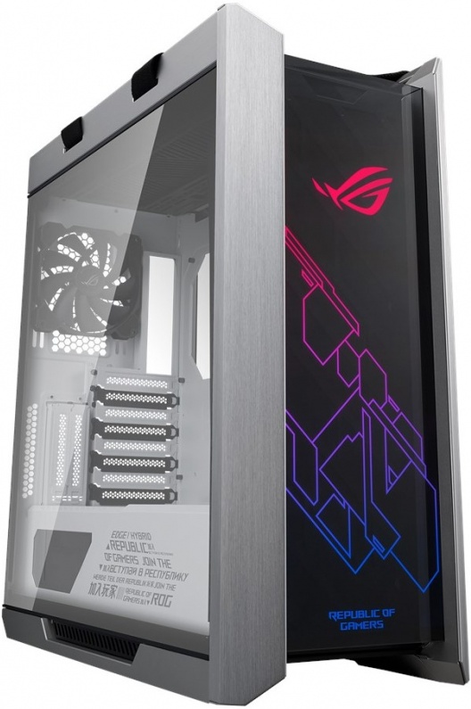 Корпус Miditower ASUS "ROG Strix Helios GX601 White Edition", E-ATX, серый