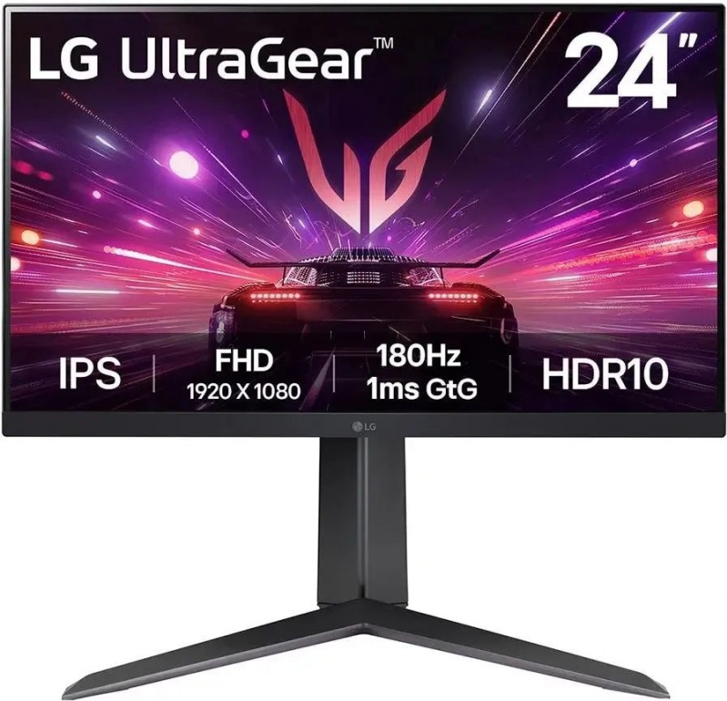 Монитор 23.8" LG "UltraGear 24GS65F-B" 1920x1080, IPS, черный