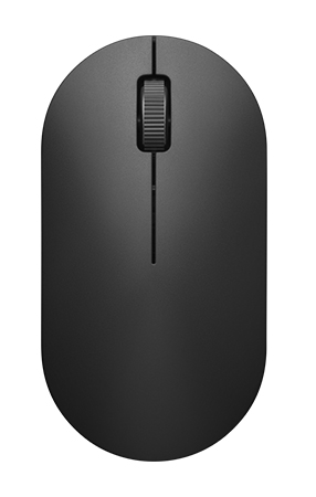 Оптическая мышь Xiaomi "Wireless Mouse Lite 2" BHR8916GL, беспров., 2кн.+скр., черный