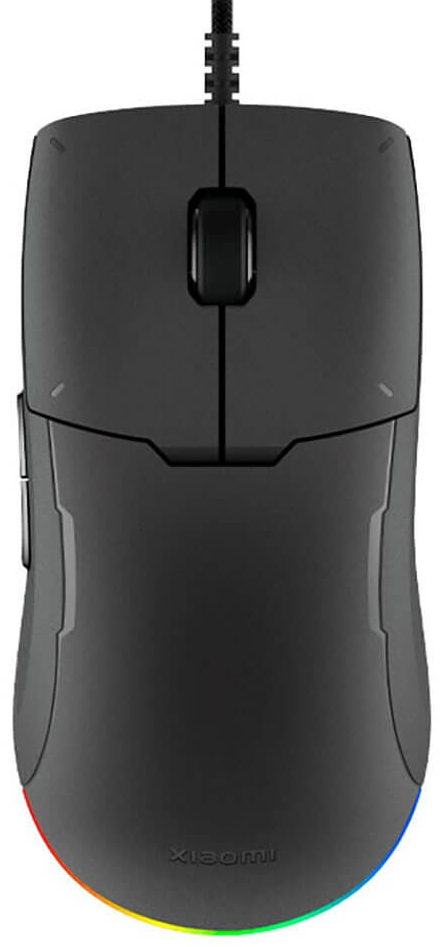 Оптическая мышь Xiaomi "Gaming Mouse Lite" BHR8869GL, 4кн.+скр., подсветка, черный