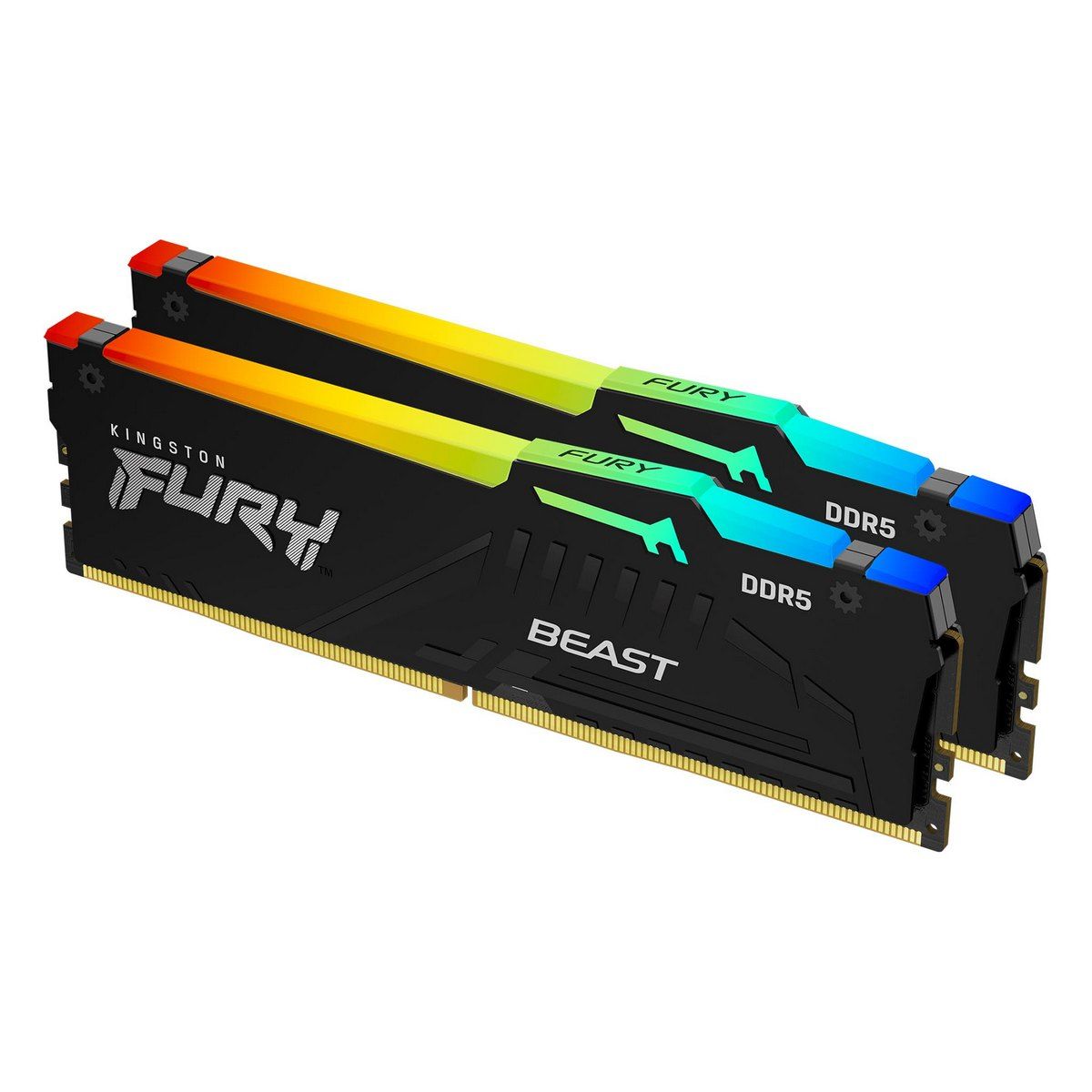 Модуль оперативной памяти 2x8ГБ DDR5 SDRAM Kingston "FURY Beast RGB" KF552C36BBEAK2-16