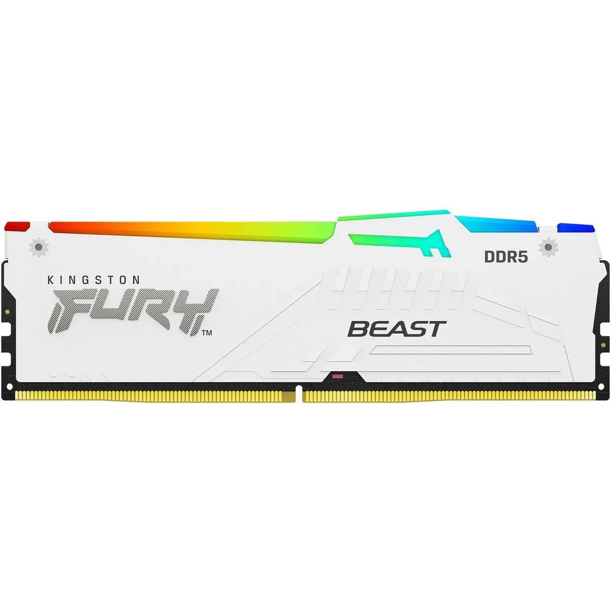 Модуль оперативной памяти 32ГБ DDR5 SDRAM Kingston "FURY Beast White RGB" KF560C30BWA-32