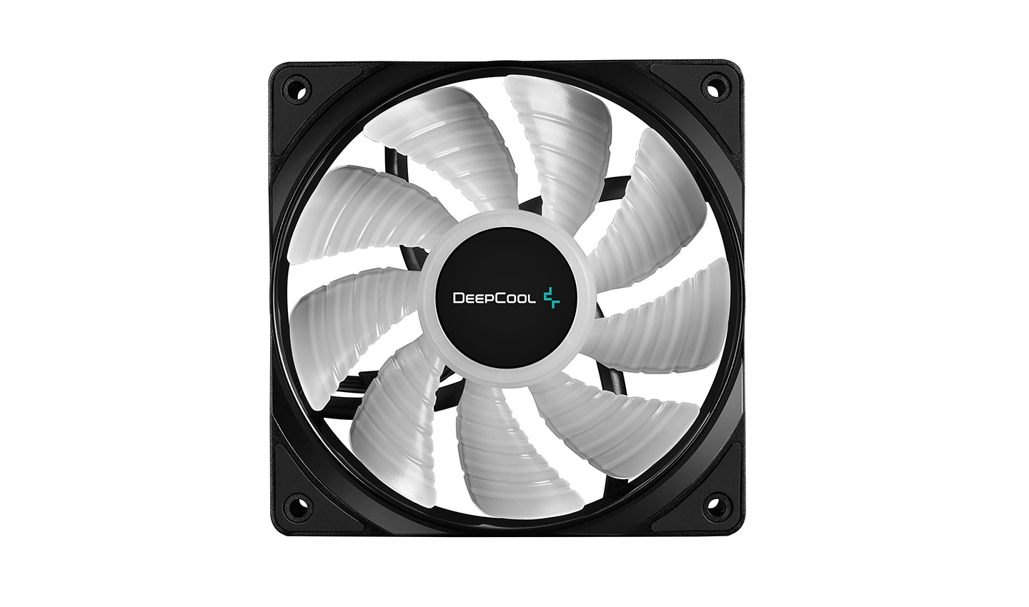 Вентилятор Deepcool "RF120" DP-FRGB-RF120-1C, d120мм, 500-1500об./мин., подсветка