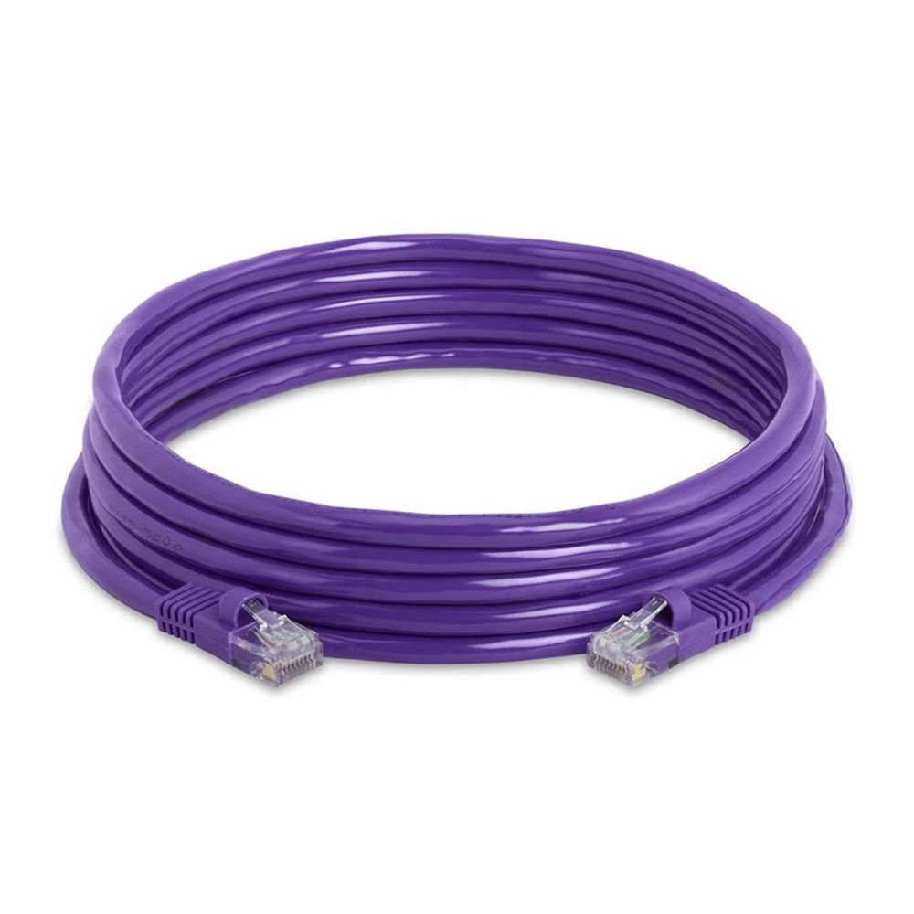 Патч-корд FTP 6a кат. ACD "ACD-LPS6AZ-75P" с разъемами RJ-45, медь, пурпурный