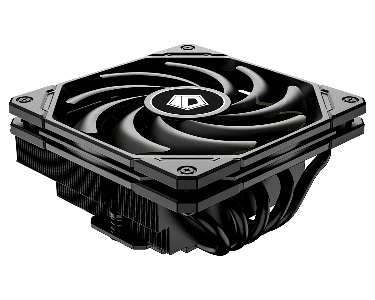 Кулер для процессора Socket115x/1200/1700/1851/AM4/AM5 ID-Cooling "IS-55 BLACK", Low profile