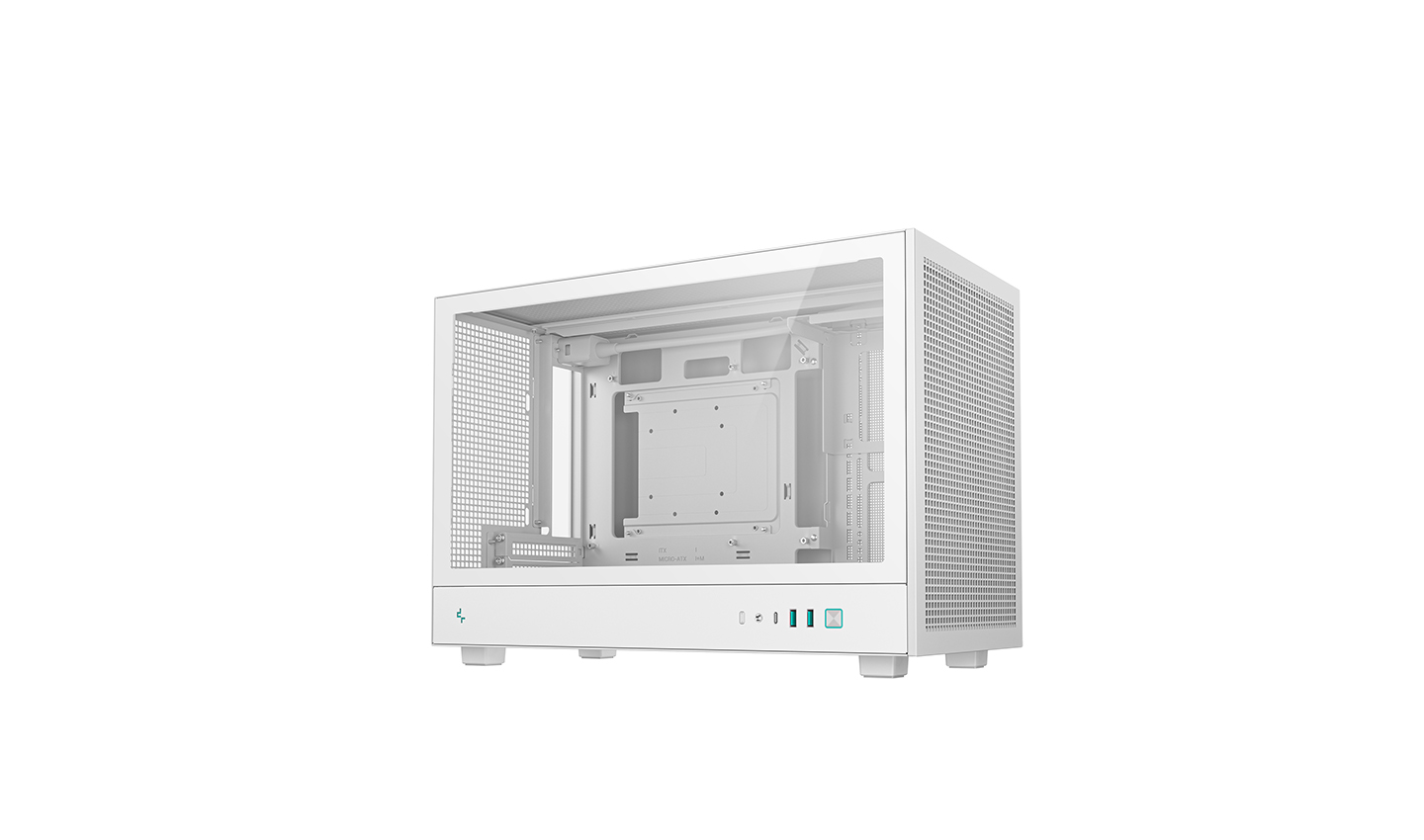 Корпус Minitower Deepcool "CH260 WH" R-CH260-WHNGM0-G-1, mATX, белый