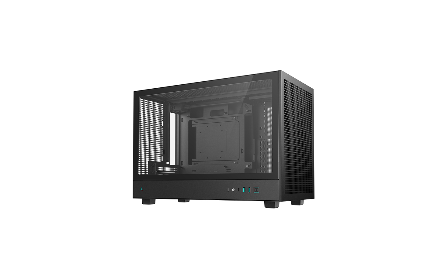 Корпус Minitower Deepcool "CH260" R-CH260-BKNGM0-G-1, mATX, черный