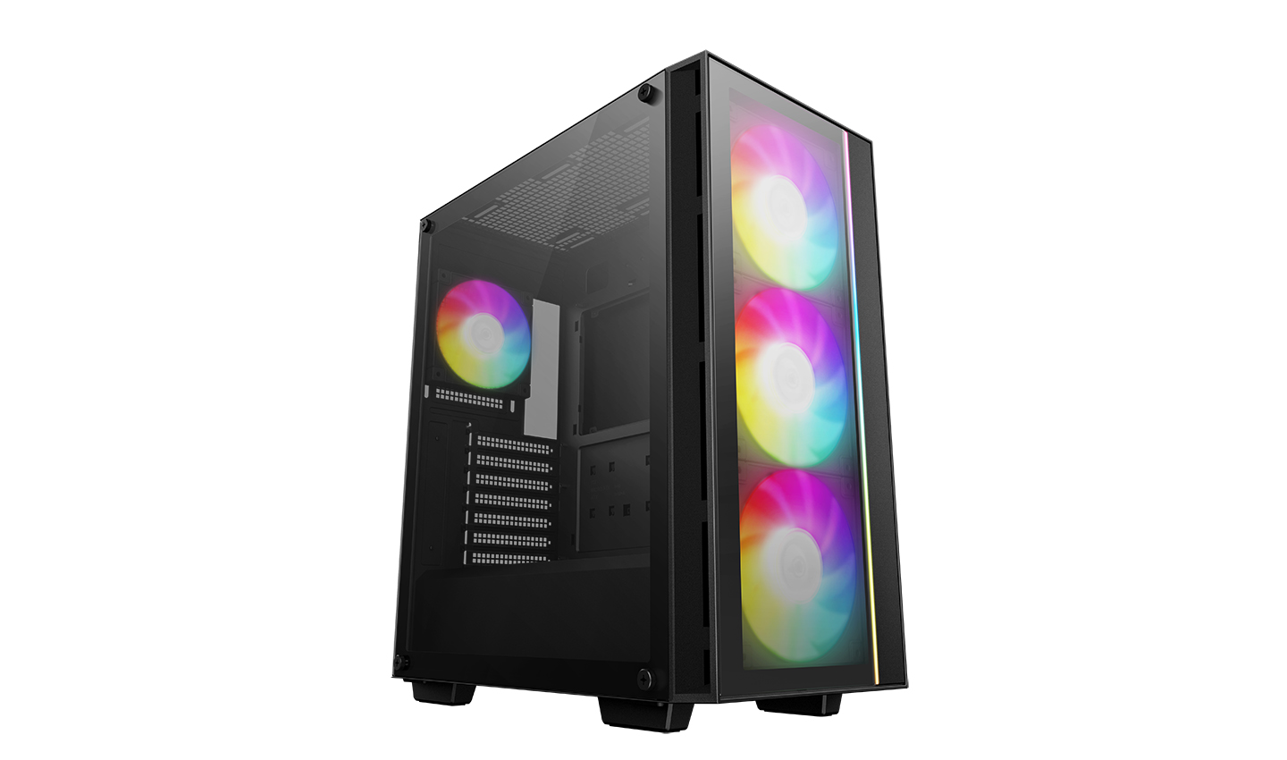 Корпус Miditower Deepcool "MATREXX 55 V4" R-MATREXX55-BKADA4-G-4, ATX, черный