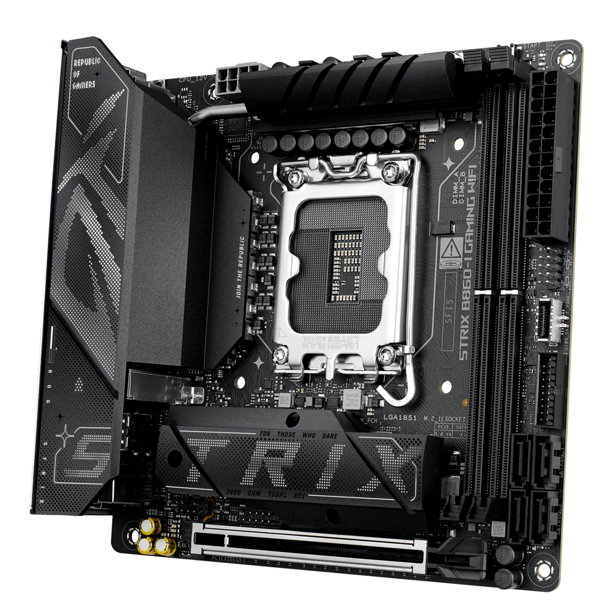 Материнская плата Socket1851 ASUS "ROG STRIX B860-I GAMING WIFI"