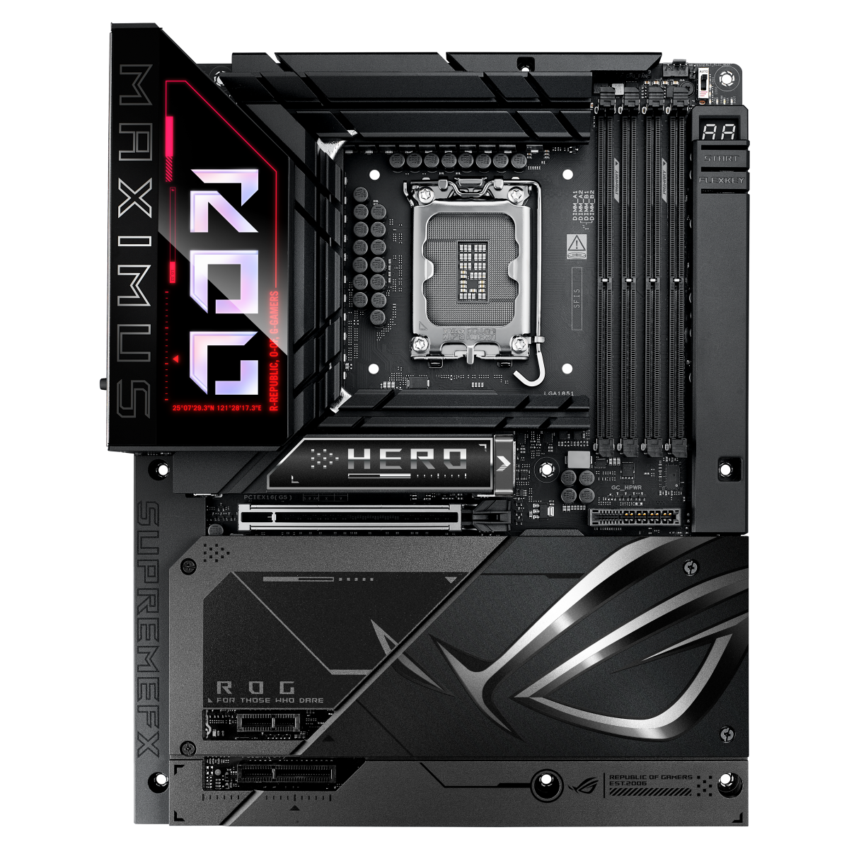 Материнская плата Socket1851 ASUS "ROG MAXIMUS Z890 HERO BTF"