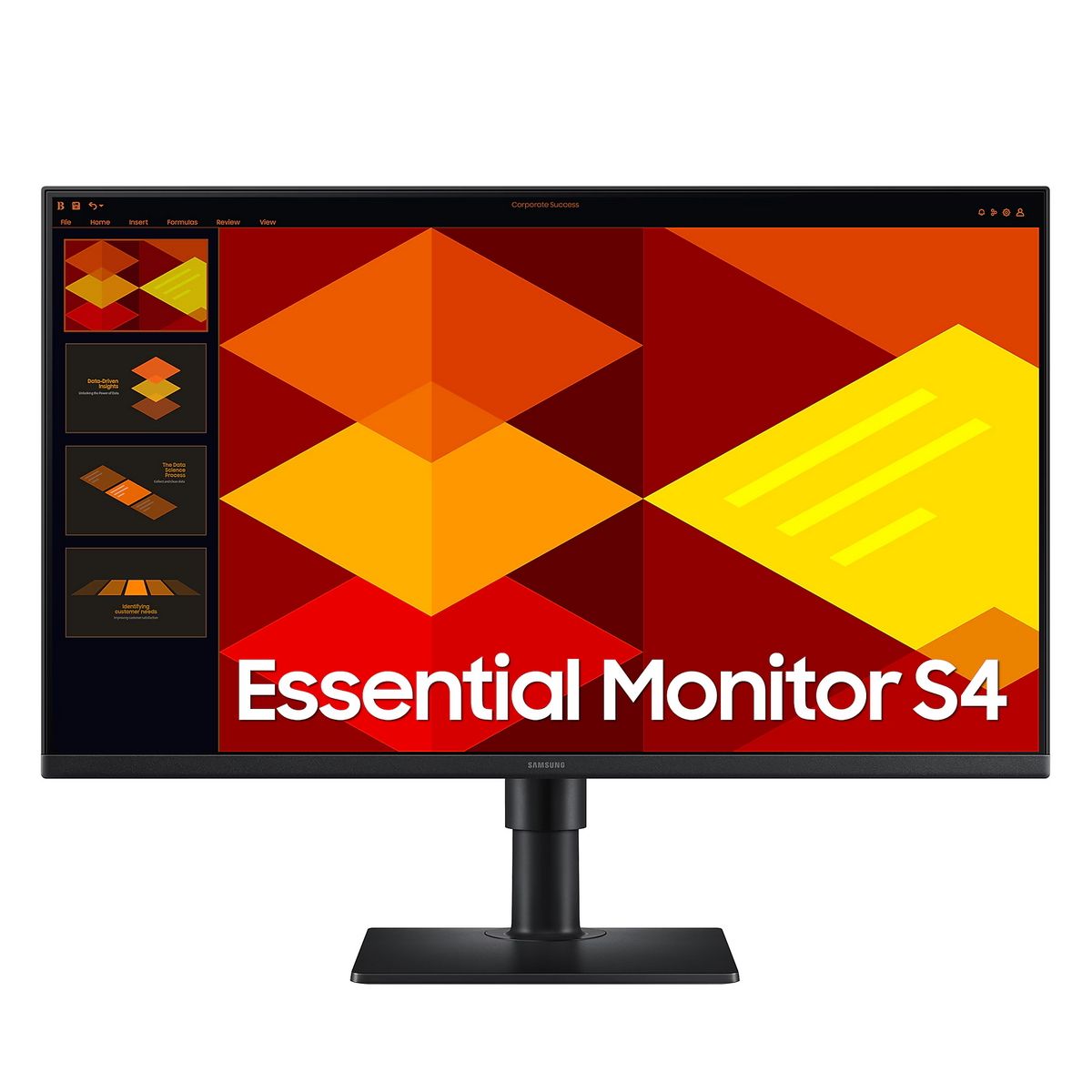 Монитор 27.0" Samsung "Essential S4 S40GD FHD" LS27D400GAIXCI 1920x1080, IPS, черный