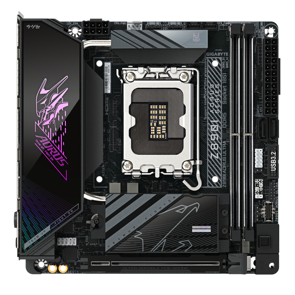 Материнская плата Socket1851 GIGABYTE "Z890I AORUS ULTRA"