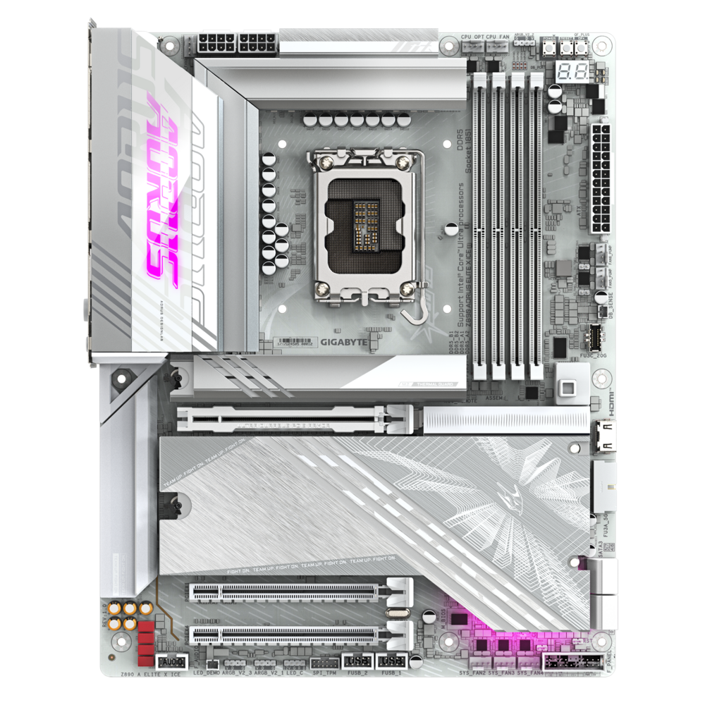 Материнская плата Socket1851 GIGABYTE "Z890 AORUS ELITE X ICE"