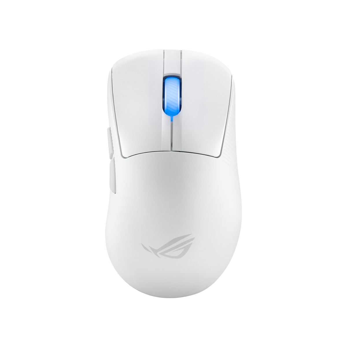 Оптическая мышь ASUS "ROG Keris II Ace" 90MP03N0-BMUA10, беспров., 5кн.+скр., подсветка, белый