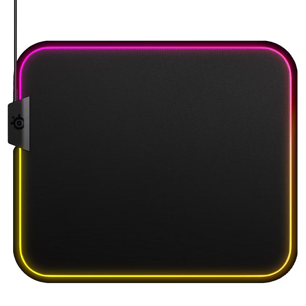 Коврик SteelSeries "QcK Prism Cloth - M" 63825, подсветка