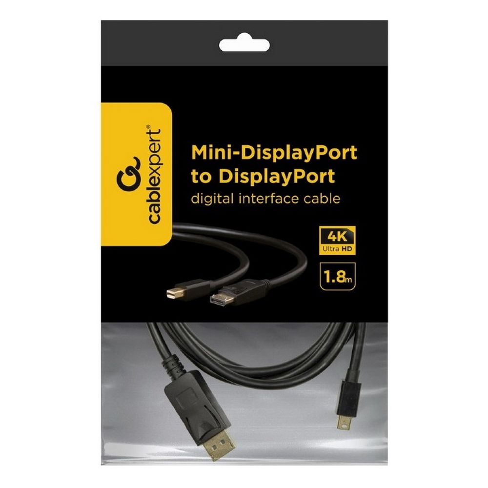 Кабель-переходник miniDP<->DP 4K Cablexpert "CCP-mDP2-6"
