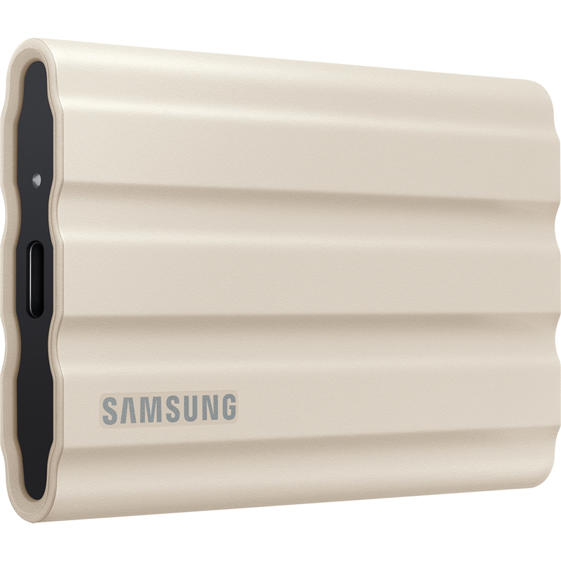 Внешний SSD диск 1ТБ Samsung "T7 Shield" MU-PE1T0K/WW, бежевый