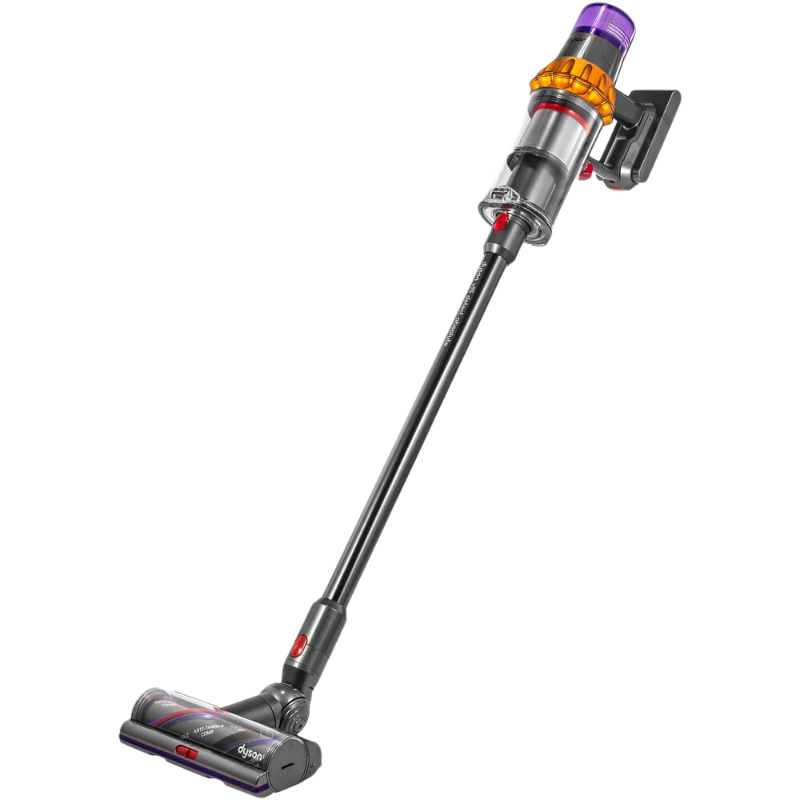 Пылесос Dyson "V15 Detect Absolute SV47" 446986-01, вертикальный, беспроводной, серый